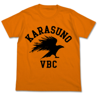 Karasuno Highschool Haikyuu Club T-Shirt (Orange)