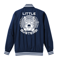Little Busters! Nylon Stadium Jacket (Navy)