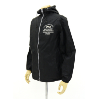 Sword Cutlass Hooded Windbreaker (Black)