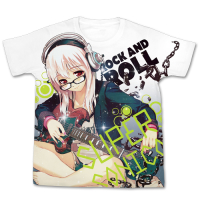 Sonico ROCK Full Graphic T-Shirt (White)
