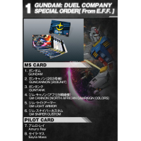 Gundam: Duel Company Special Order (From E.F.F.)
