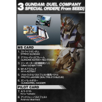 Gundam: Duel Company Special Order (From SEED)