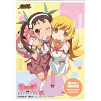 Chara Sleeve Matte No.MT046 (Hachikuji Mayoi & Oshino Shinobu)