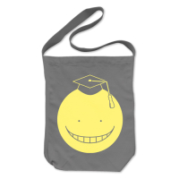 Koro-sensei Shoulder Tote Bag (Medium Gray)