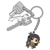 Kitakami Kai Ni Tsumamare Key Ring