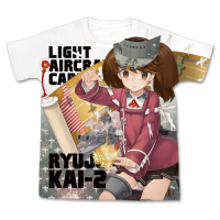 Ryuujou Kai Ni Full Graphic T-Shirt (White)