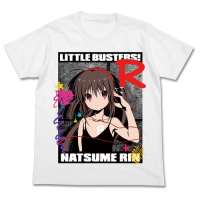 Little Busters! R Rin Full Colour T-Shirt (White)