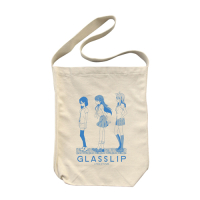 Glass Lip Shoulder Tote Bag