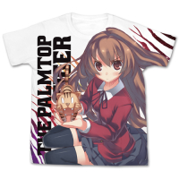 Fighting Climax Aisaka Taiga Full Graphic T-Shirt (White)