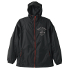 Yamato Hooded Windbreaker (BlackxRed)