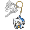 Kokkuri-san Pinched Keychain