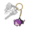 Inugami Inu Mode Pinched Keychain