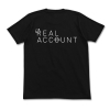 Real Account Logo T-Shirt (Black)