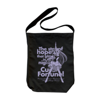 Cure Fortune Shoulder Tote Bag (Black)
