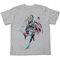 Lily Graphic T-Shirt (Mix Gray)