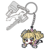 Frederica Pinched Keyring