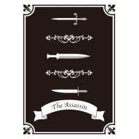 Monochrome Sleeve (The Assassin)