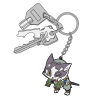 Nyanta Pinched Keychain