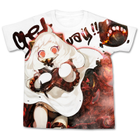 Northern Hime Full Graphic T-Shirt (White)