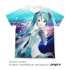 Hatsune Miku V3 Ver 2.0 Full Graphic T-Shirt (White)