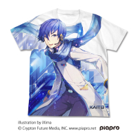 Kaito V3 Full Graphic T-Shirt (White)