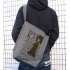 Kato Megumi Shoulder Tote Bag (Medium Gray)