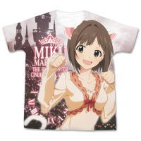 Maekawa Miku Full Graphic T-Shirt (White)