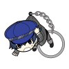 Shirogane Naoto Pinched Keychain