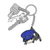 Shirogane Naoto Pinched Keychain