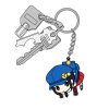 Marie Pinched Keychain