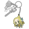 Inubouzaki Fuu Pinched Keychain