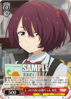 しっかり者のお姉ちゃん 知花