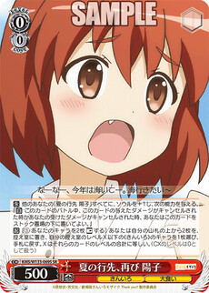夏の行先、再び 陽子