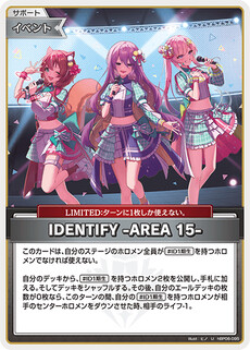 IDENTIFY -AREA 15-