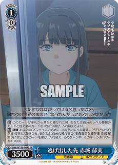 逃げ出した先 赤城 郁実