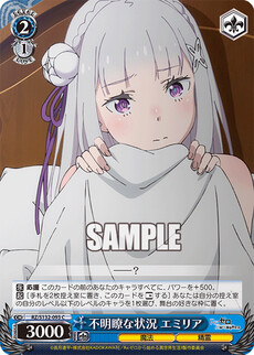不明瞭な状況 エミリア