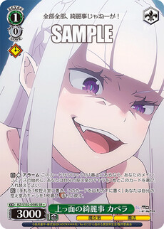 上っ面の綺麗事 カペラ
