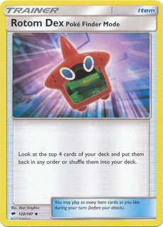 Rotom Dex Poké Finder Mode