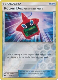 Rotom Dex Poké Finder Mode